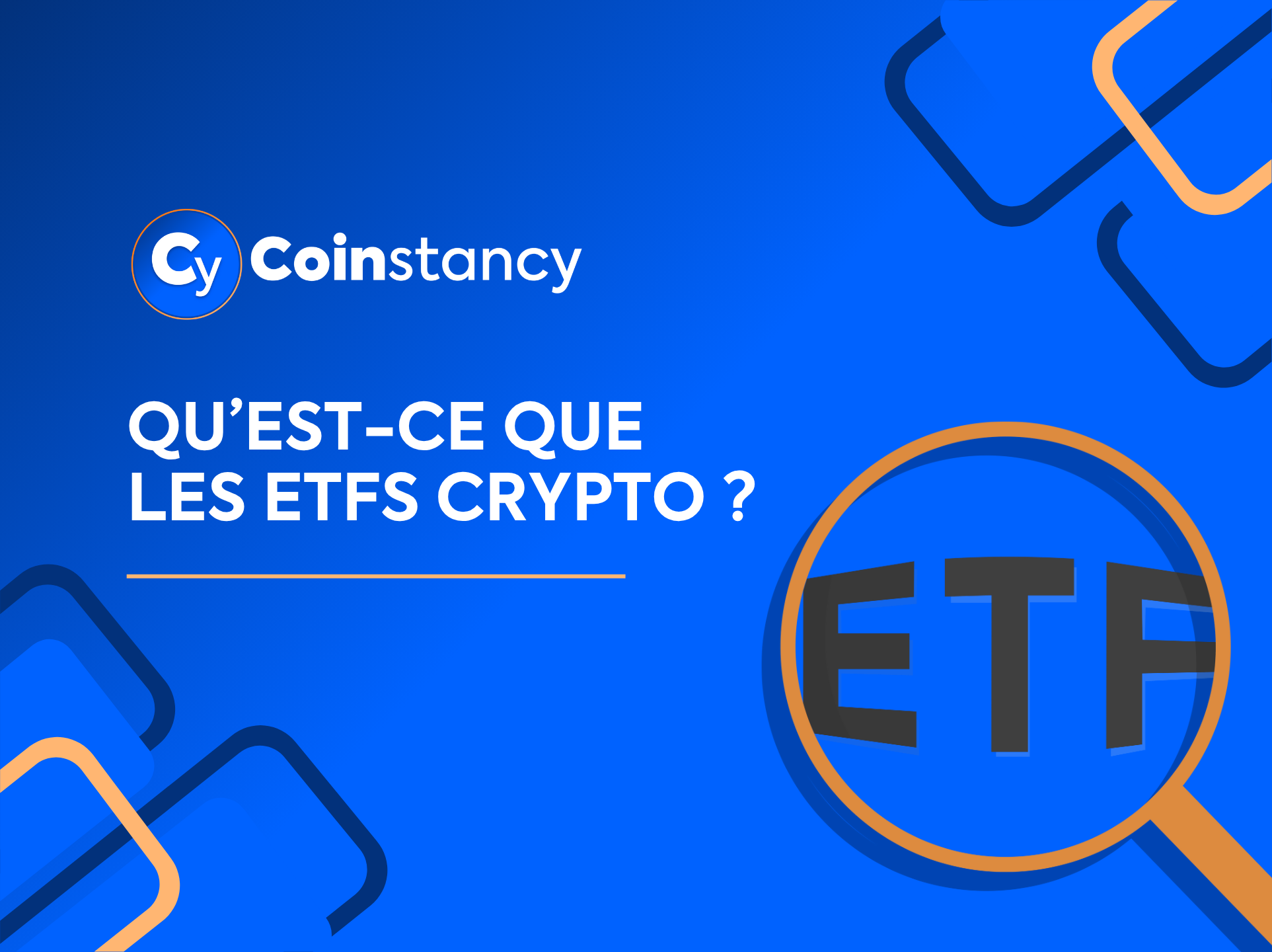 Qu'est-ce que les ETFs crypto ?