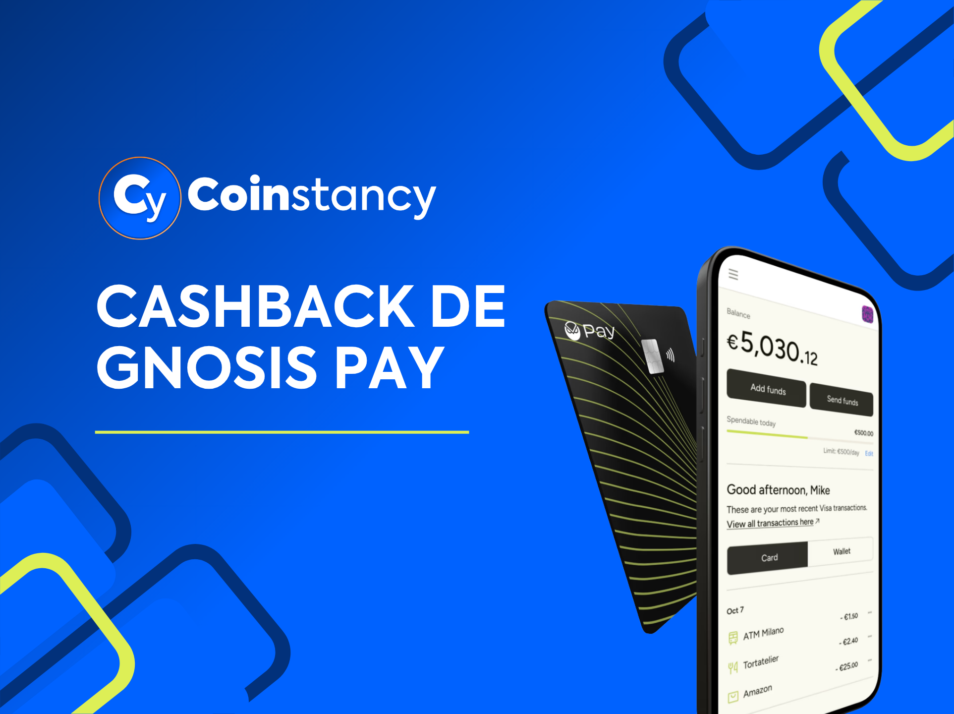 Cashback de la carte Visa Gnosis Pay