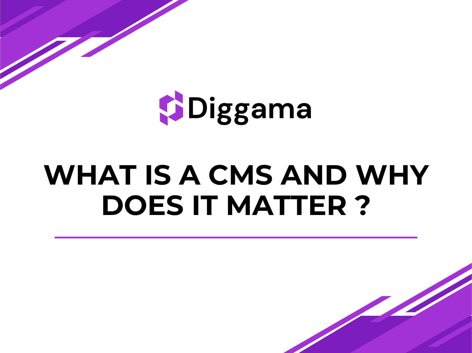 What is a CMS and why does it matter ?