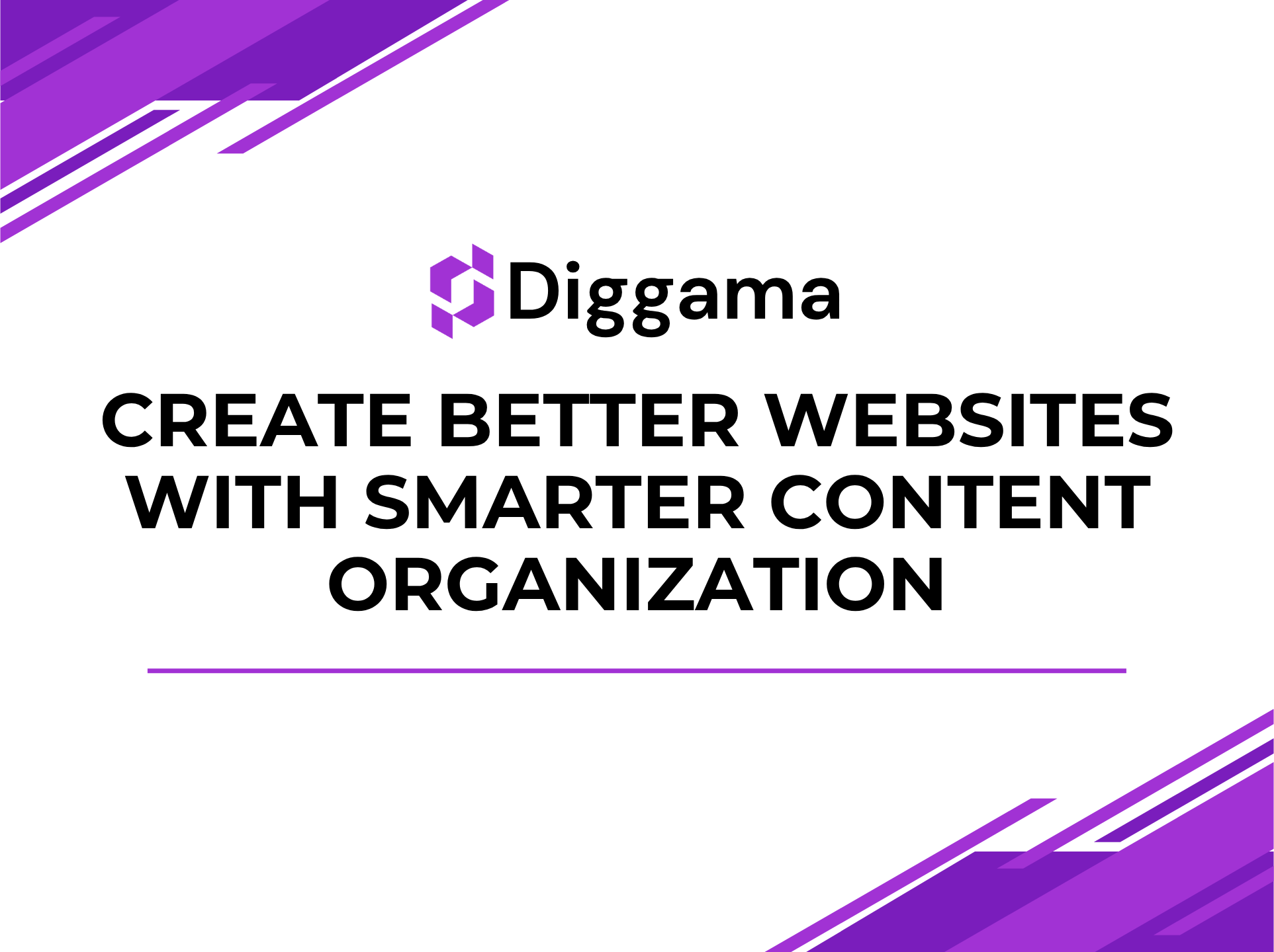 Create better websites with smarter content organization