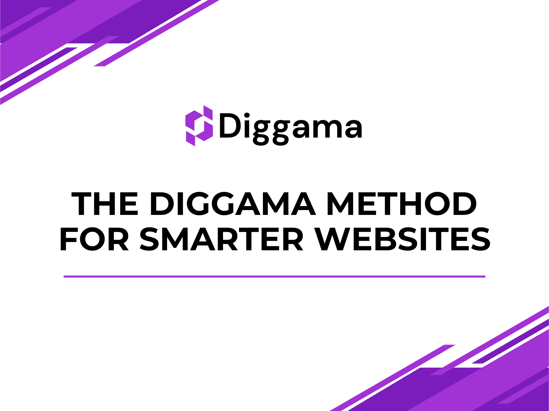 Content before design: The Diggama method for smarter websites