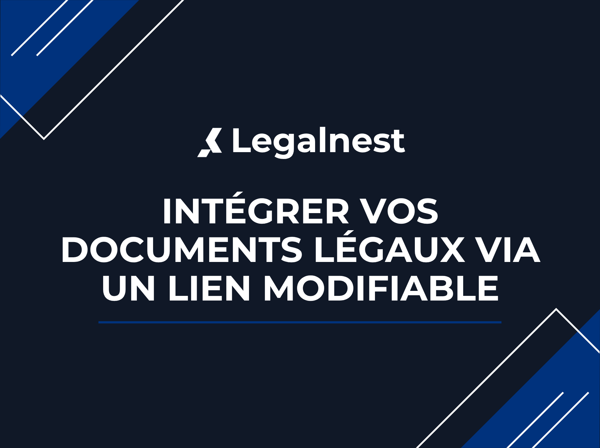 Pourquoi intégrer vos documents légaux via un lien modifiable plutôt qu’un PDF ?