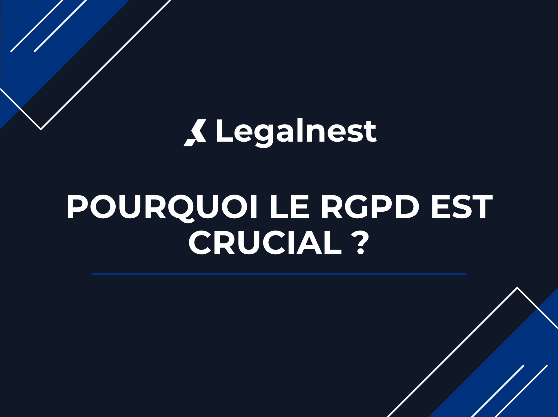 Pourquoi le RGPD est crucial pour une petite entreprise