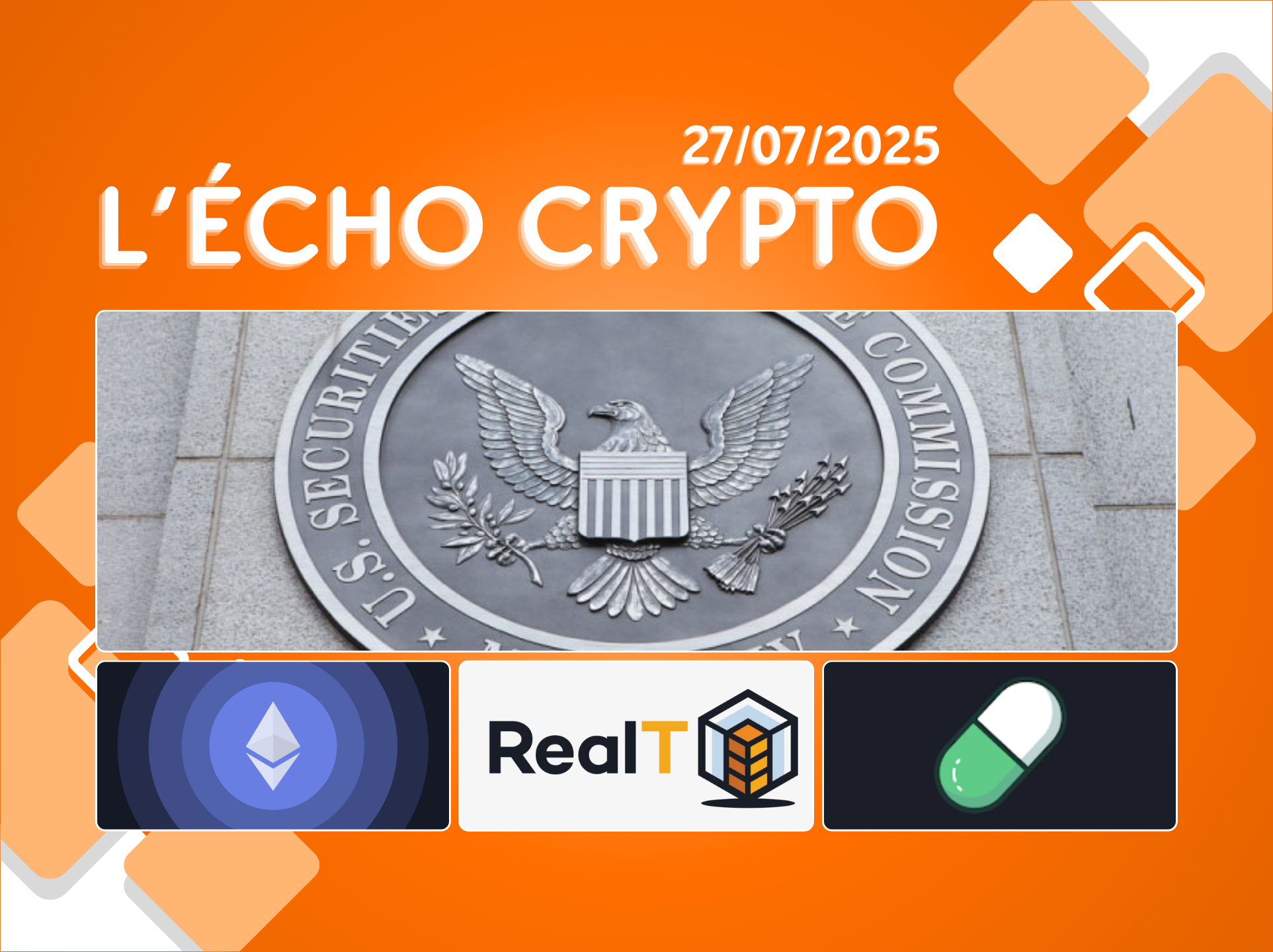 Ethereum officiellement reconnu comme non‑security