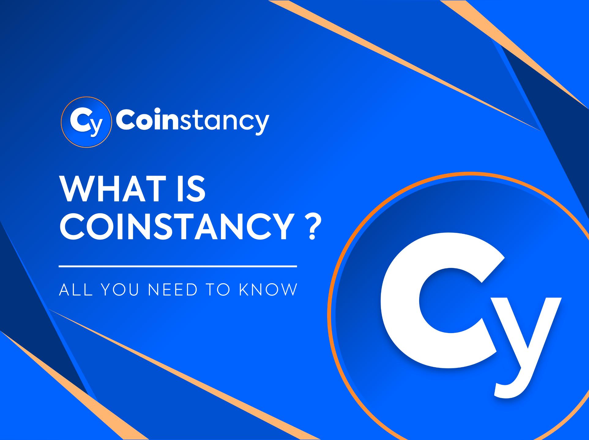 What is Coinstancy?