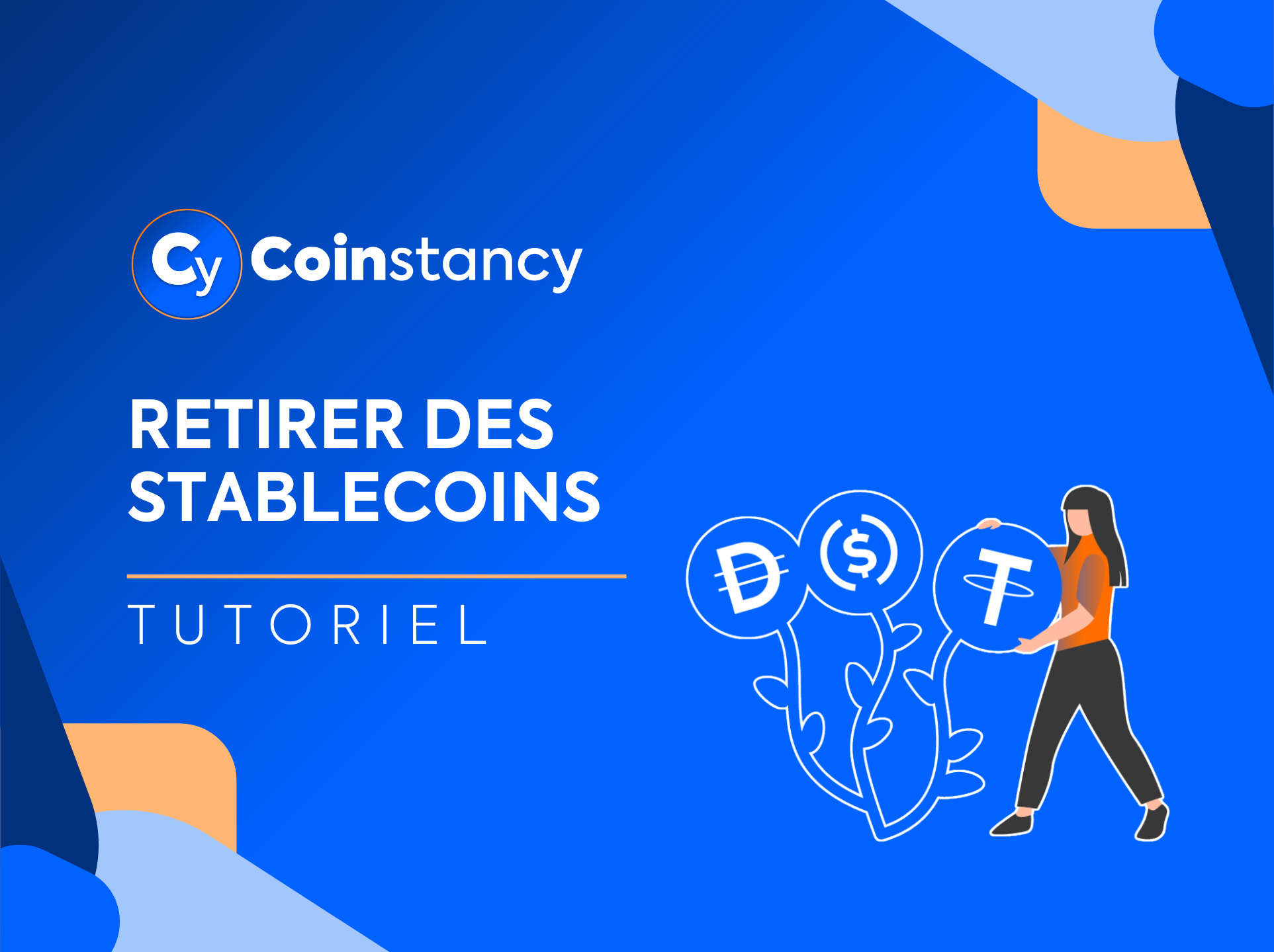 Comment retirer des stablecoins sur Coinstancy