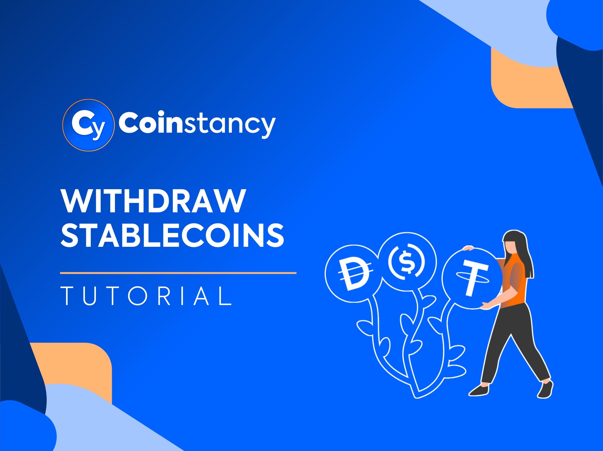 How to withdraw stablecoins on Coinstancy
