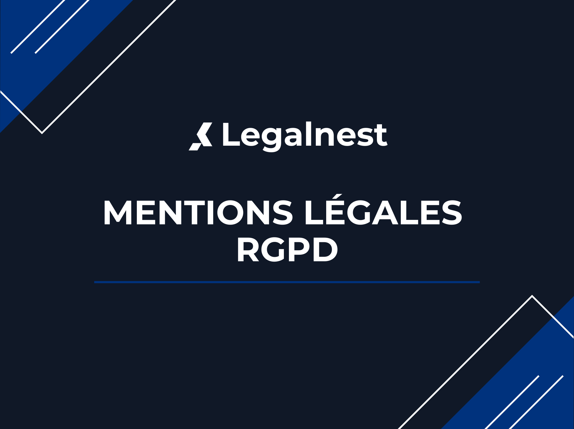 Mentions légales RGPD : comment intégrer la protection des données personnelles