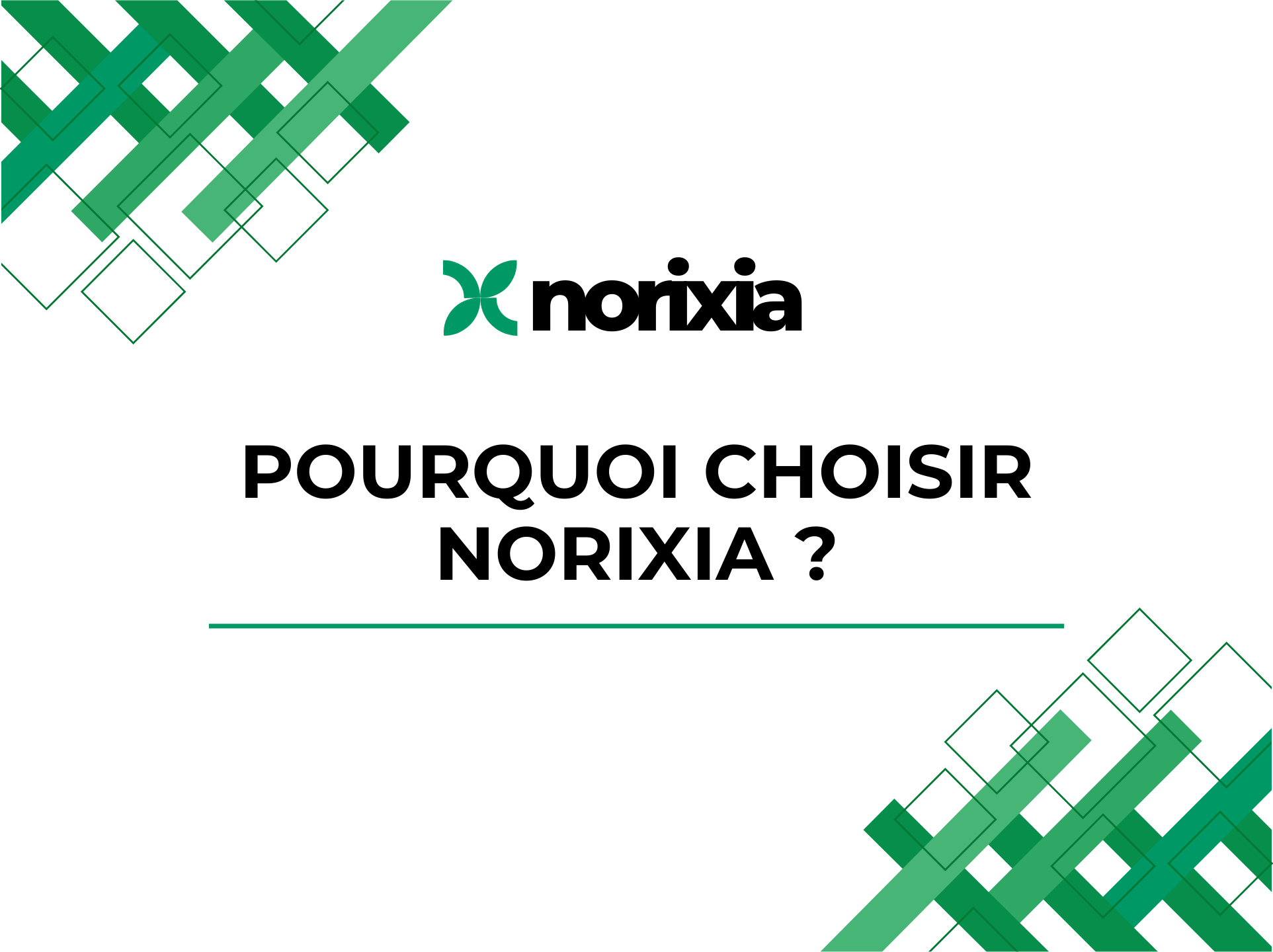 Pourquoi choisir Norixia pour votre stratégie digitale en 2025 ?
