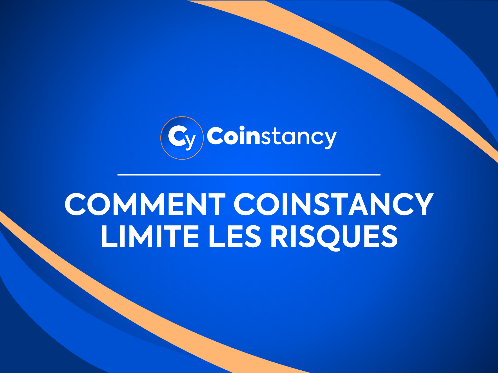 Risques crypto : comment Coinstancy les limite