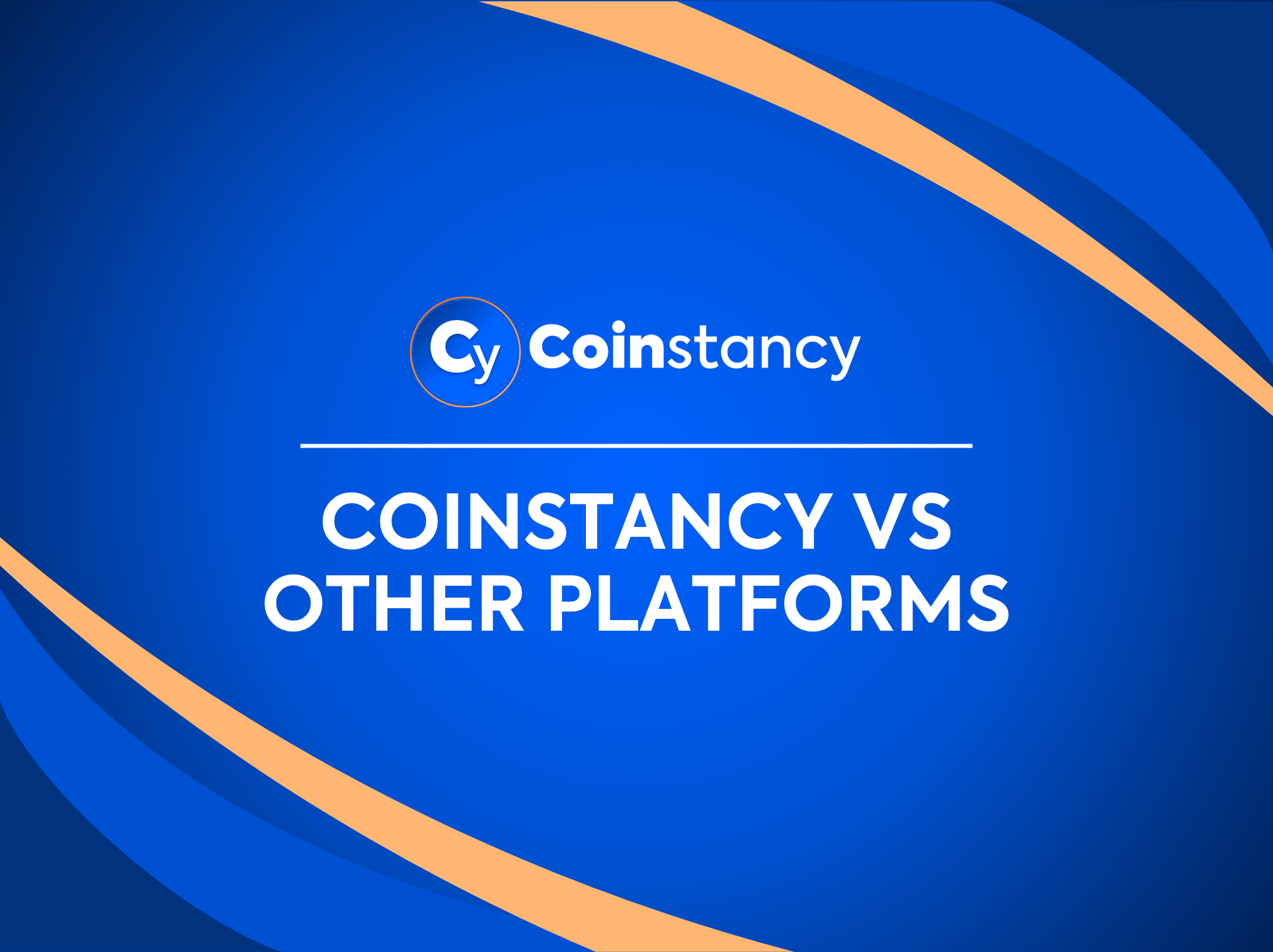 Coinstancy vs other platforms