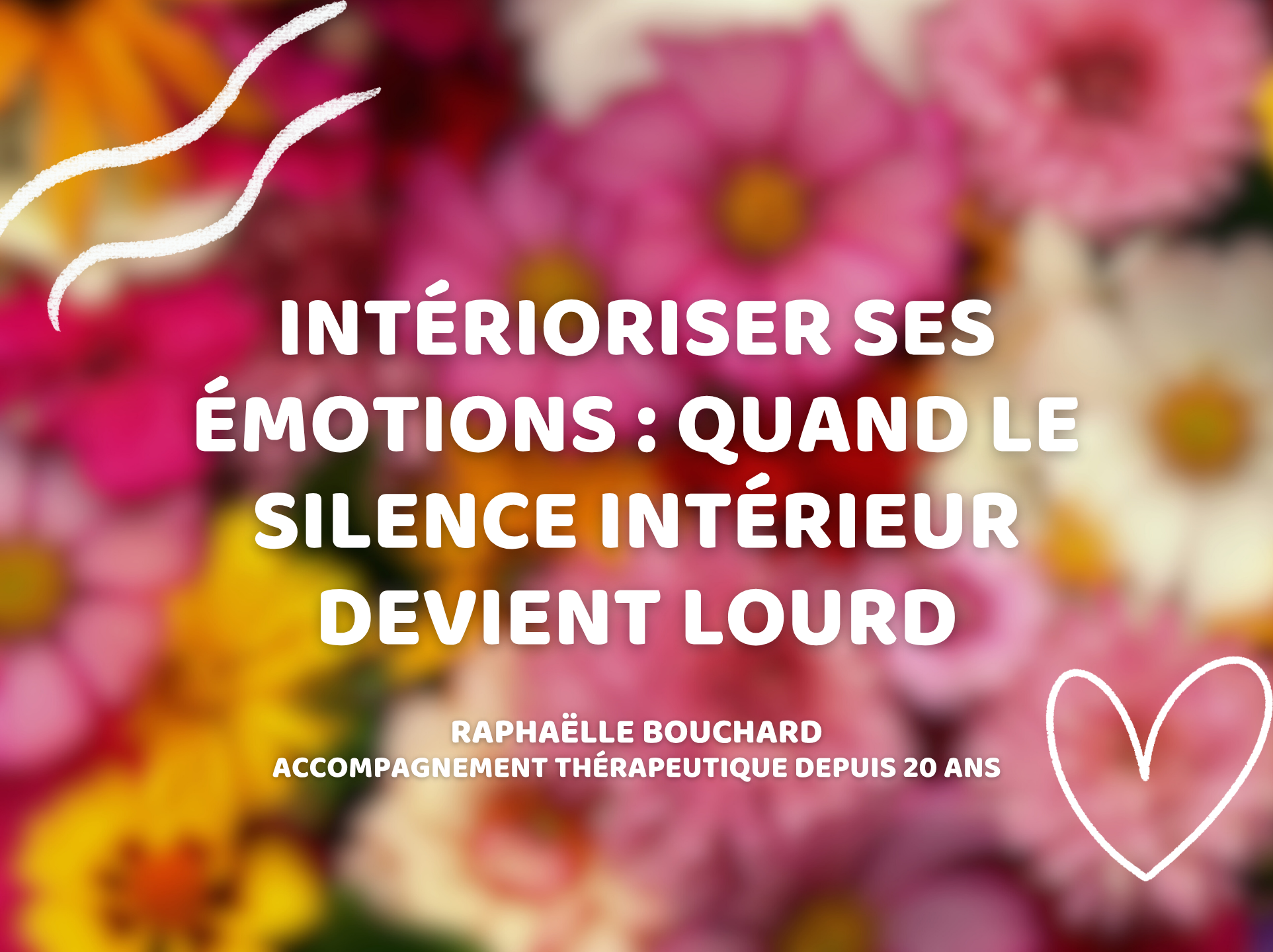 Intérioriser ses émotions : quand le silence intérieur devient lourd
