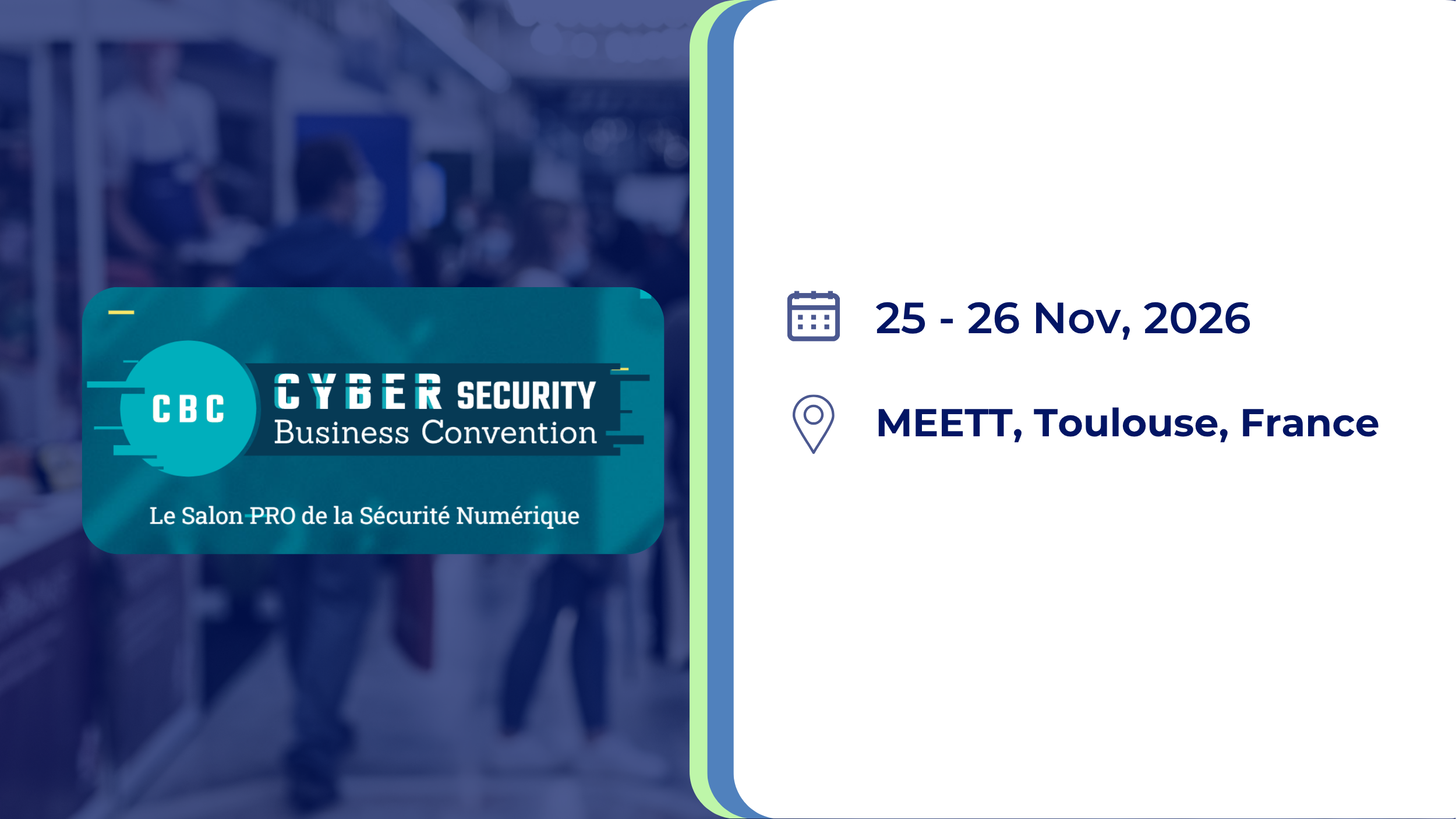 Meet us at CBC in Toulouse !