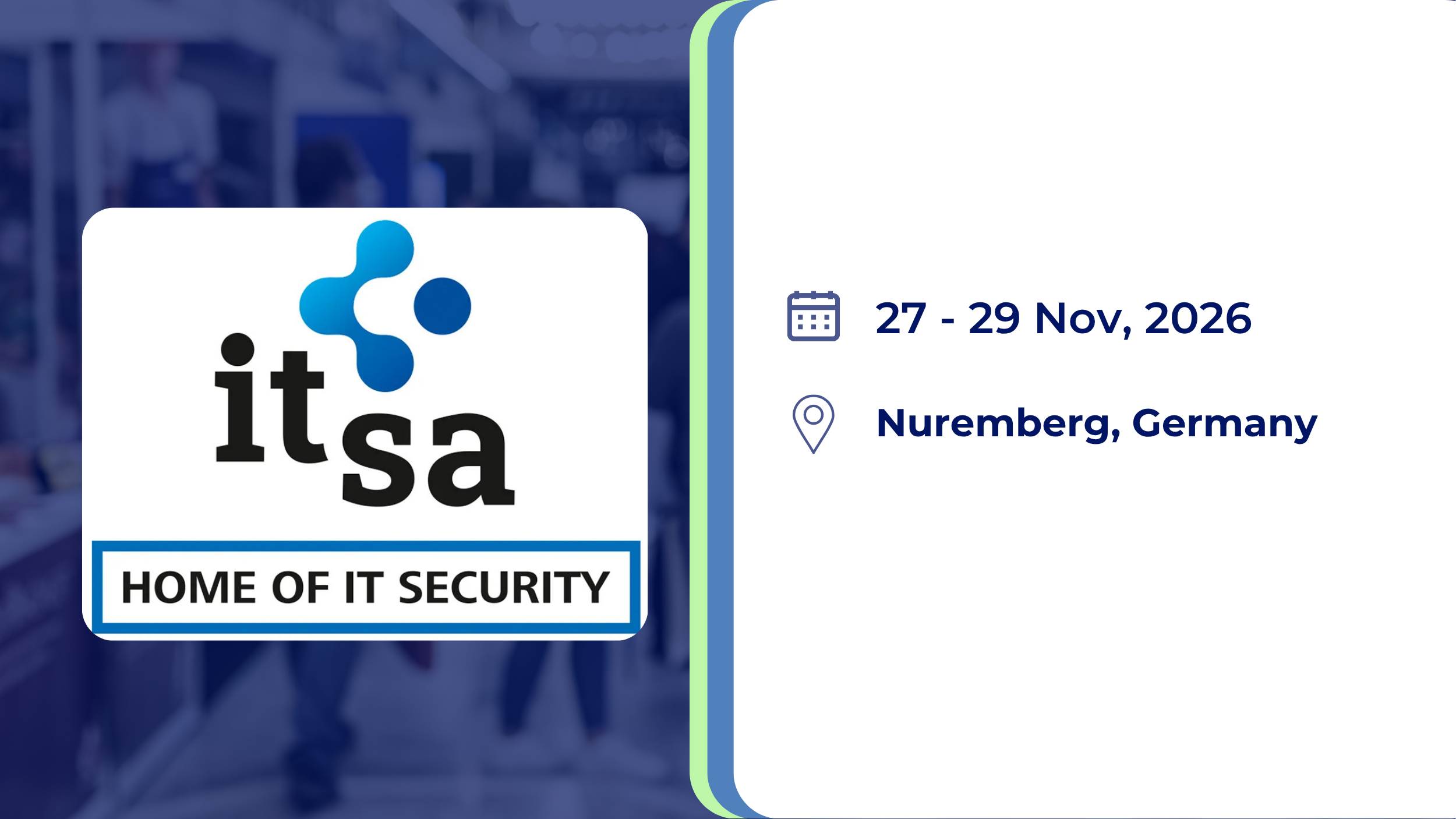 Meet us at ITSA Germany 2026 !